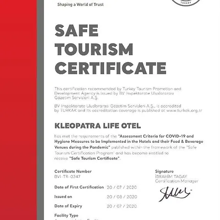 Hotell Kleopatra Life Alanya